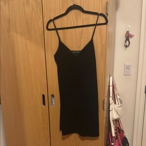 Elegant Black Slip Dress